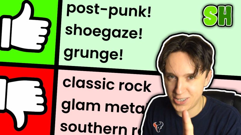 Objectively Ranking Rock Music Genres